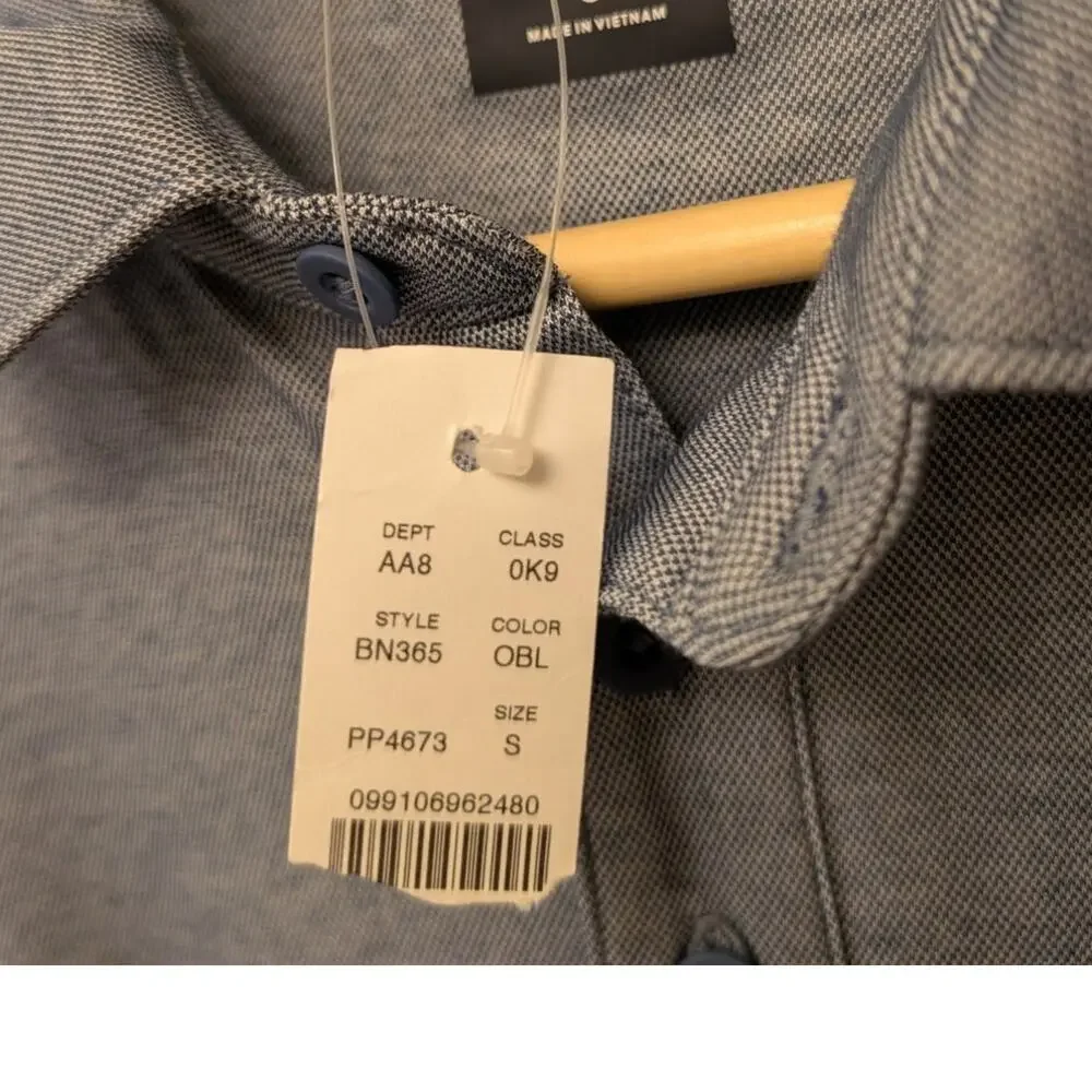 J. Crew Performance Polo Shirt With COOLMAX Technology Smart Casual Officewear‎